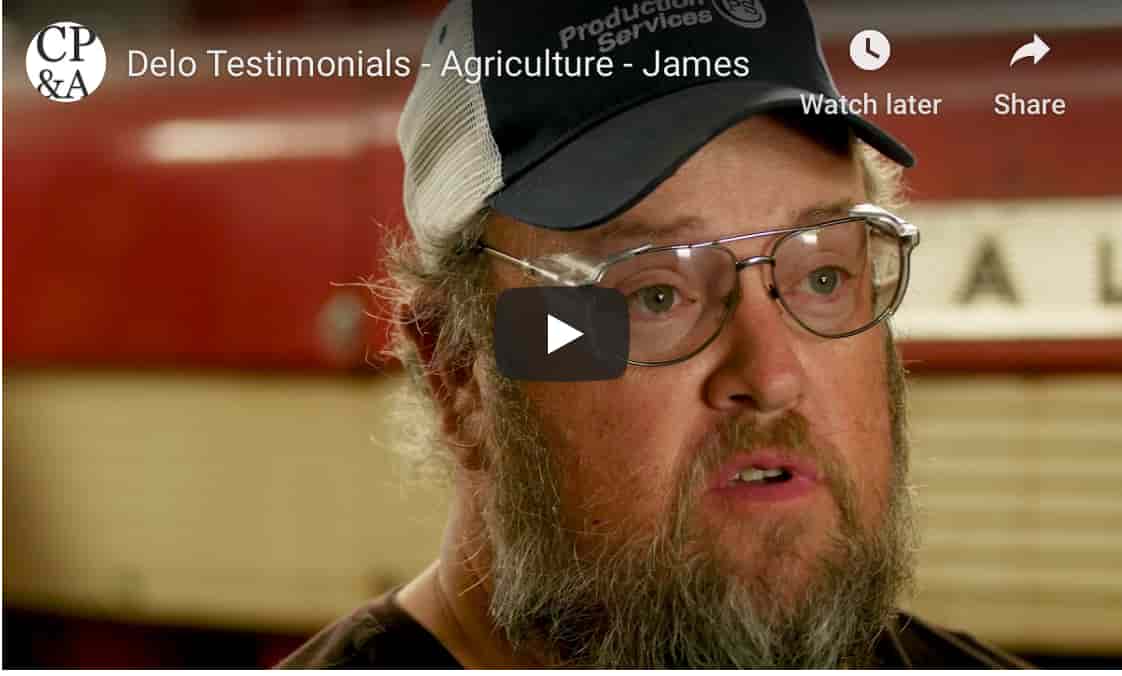 Delo Testimonials - Agriculture - James