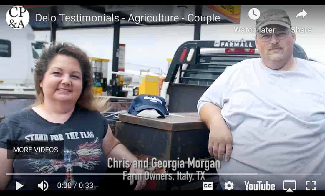 Delo Testimonials - Agriculture - Couple